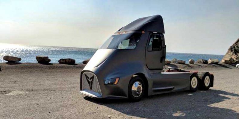 Thor Truck ET-One – w pełni elektryczny ciągnik siodłowy z Los Angeles (www.xostrucks.com)