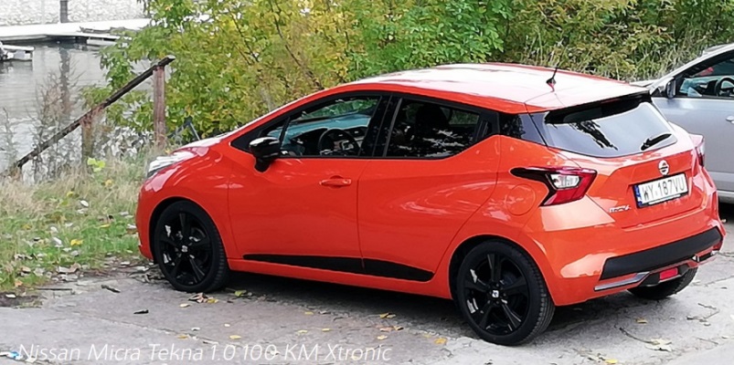 Nissan Micra Tekna 1.0 100 KM Xtronic