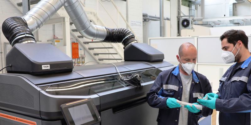 VW 3D Printing. Foto: Volkswagen AG
