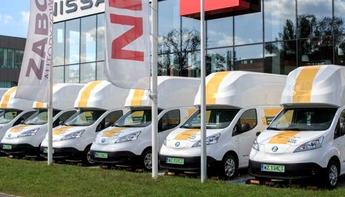 Elektryczne Nissany e-NV200 dla InPostu