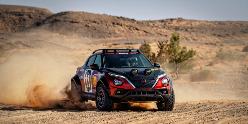 Nissan JUKE Hybrid Rally Tribute. Fot. Nissan