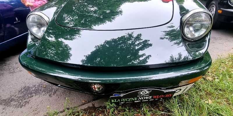Alfa Romeo na zlocie Klasyczne Nowe Włochy. Fot. Renata Gawkowska