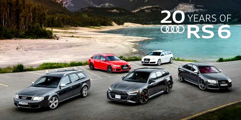 20 lat modelu Audi RS6 (fot. Audi)