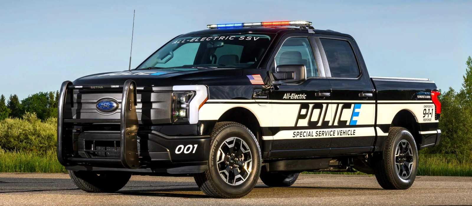 Ford elektryk dla policji w USA. Foto Ford.