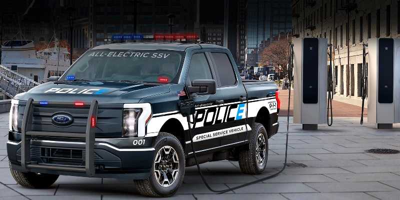 Ford elektryk dla policji w USA. Foto Ford.