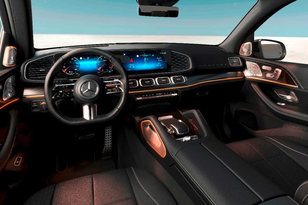 Kokpit Mercedes GLS