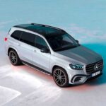 Mercedes GLS widok z góry