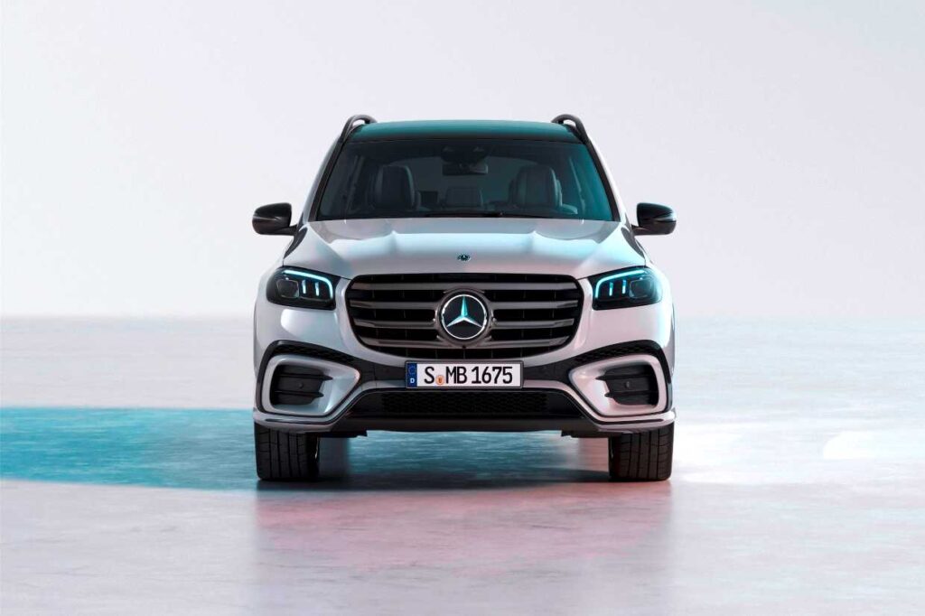 Mercedes GLS widok z przodu