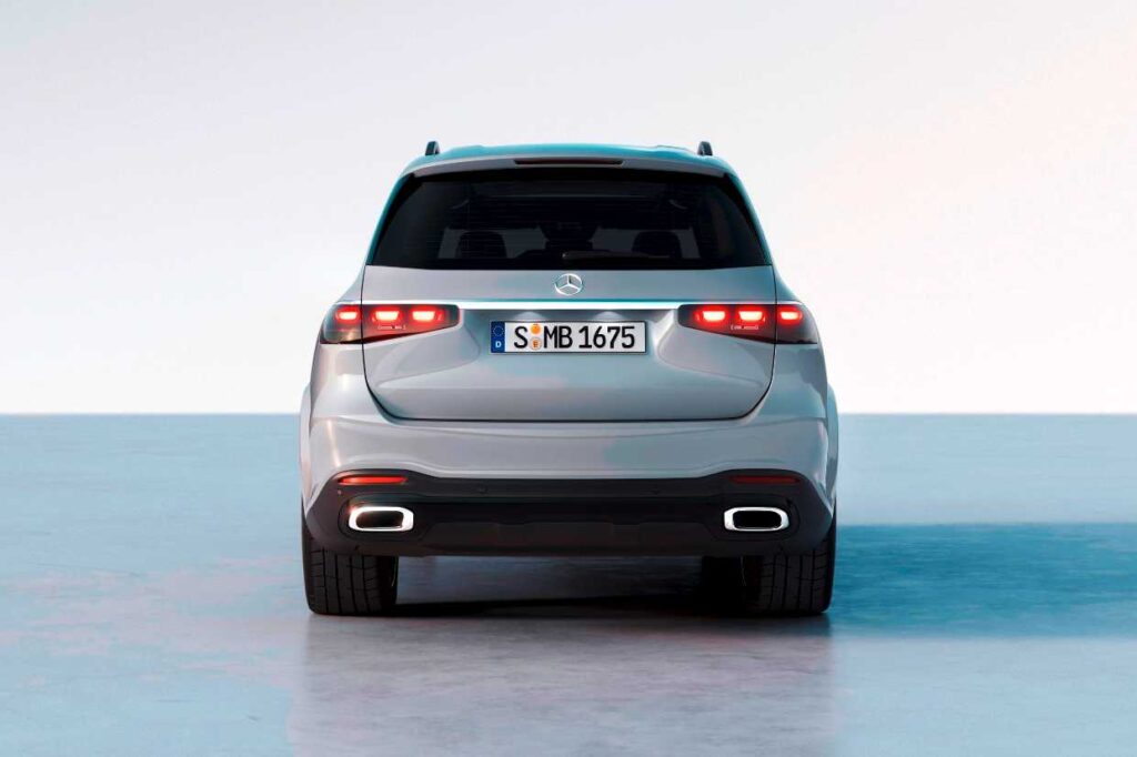 Mercedes GLS widok z tyłu