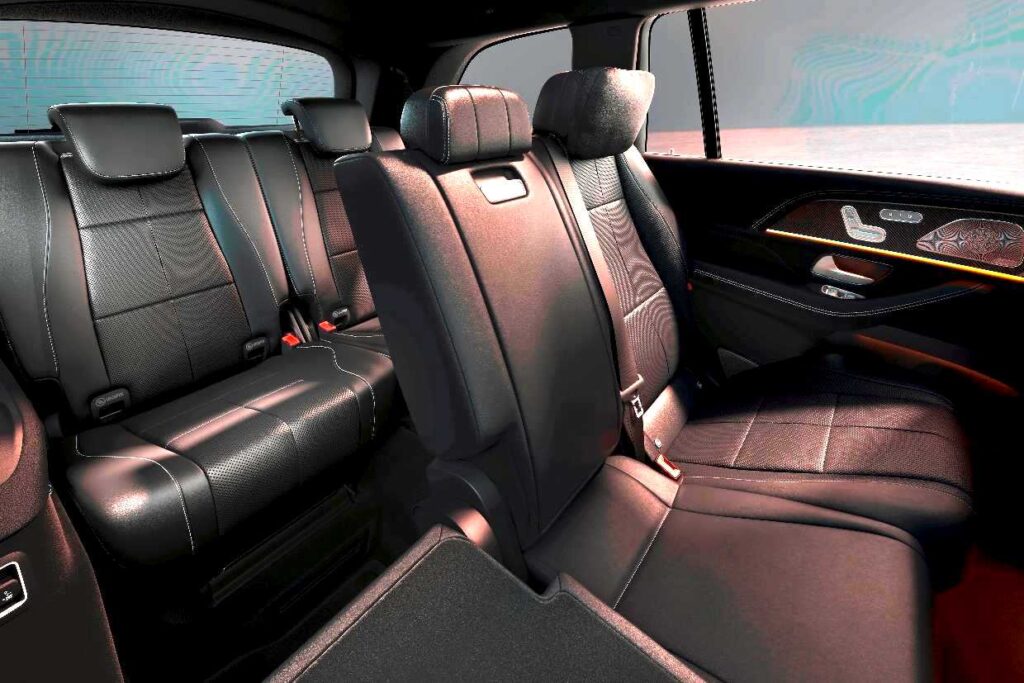 Mercedes GLS fotele czarne