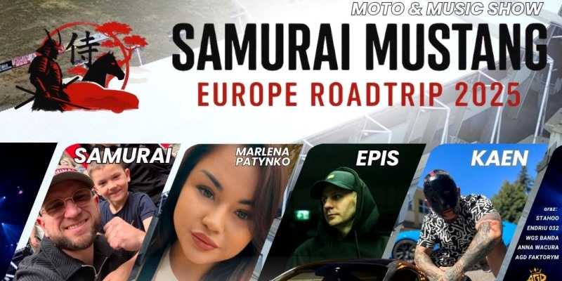 Plakat SAMURAI MUSTANG 2025