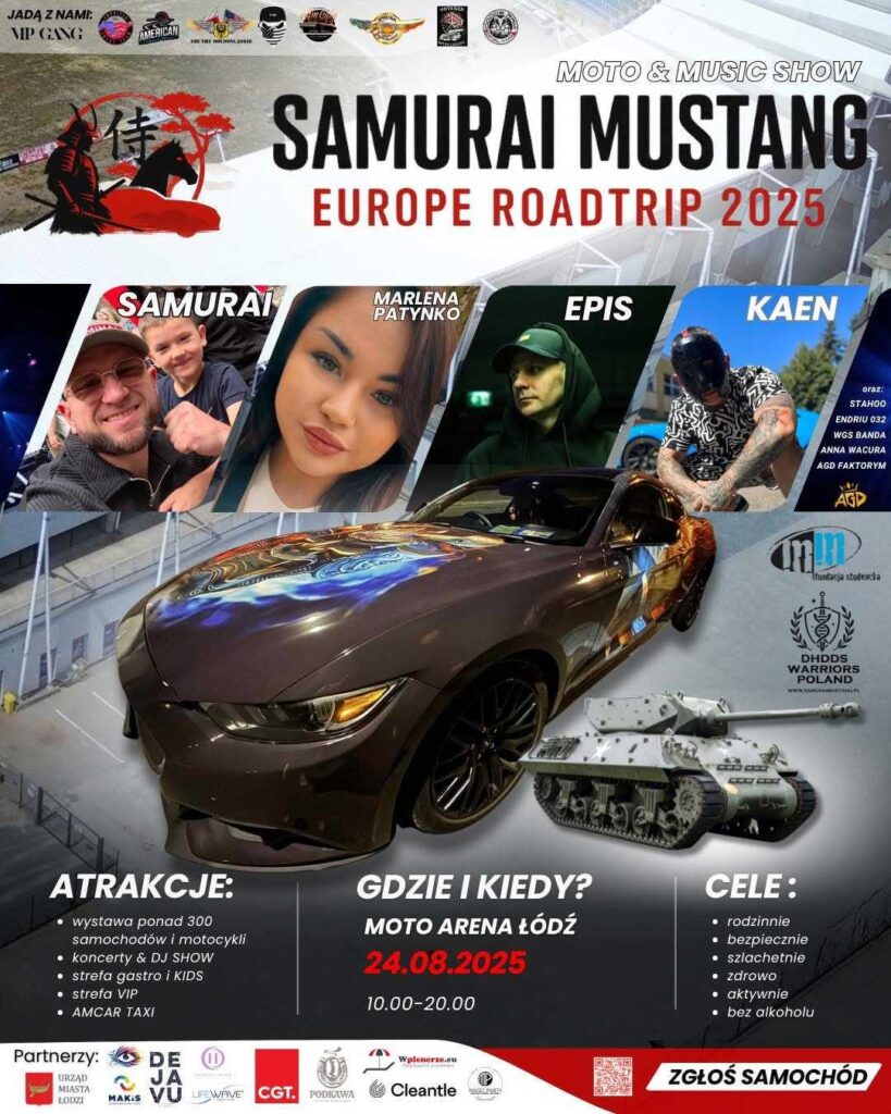 Plakat SAMURAI MUSTANG 2025