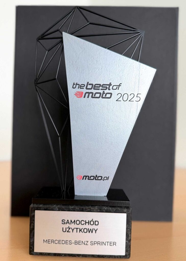 The Best of Moto 2025 - Statuetka nagrody. Fot. mat. prasowy