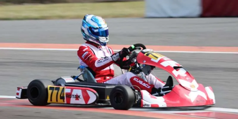 Antoni Kugacz na podium Rotax Max Challenge Euro Trophy - Image 01 (September 15, 2026)